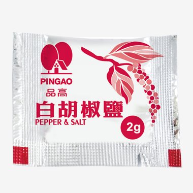 品高白胡椒鹽(外帶包) 2g*1000包