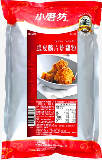 小磨坊 脆皮鱗片炸雞粉1kg