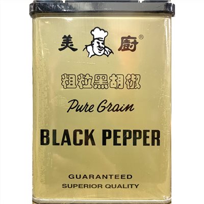 美廚 粗粒黑胡椒340g