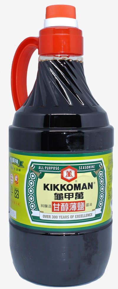龜甲萬甘醇薄鹽醬油1.6L