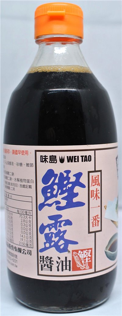 鰹露醬油 400ml