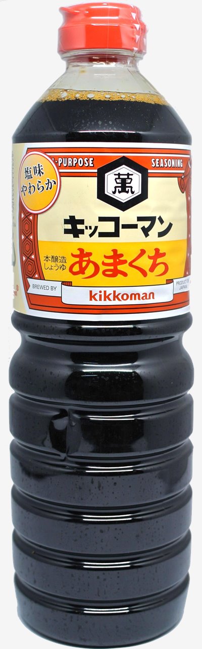 龜甲萬 鹽味甘口醬油 1L