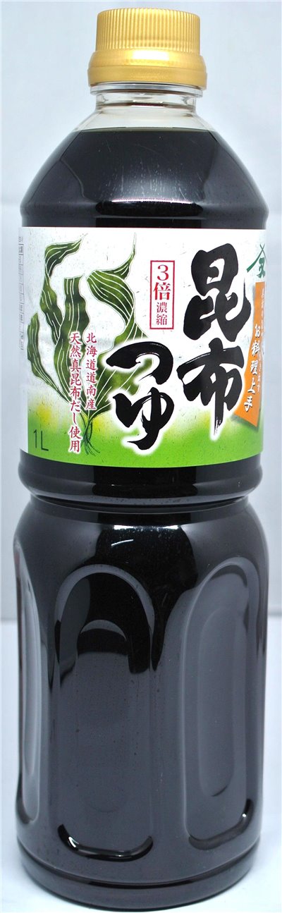 大醬昆布麵味露(3倍濃縮) 1L