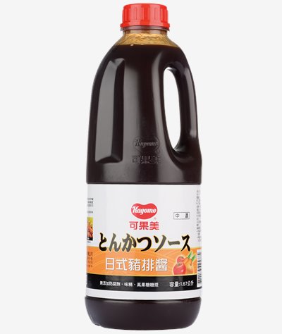 可果美 日式豬排醬(中濃) 1.67L