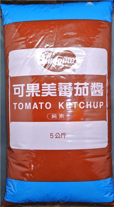 可果美蕃茄醬(純素) 5kg