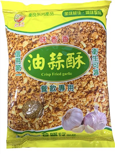 合盛行 油蒜酥 600g