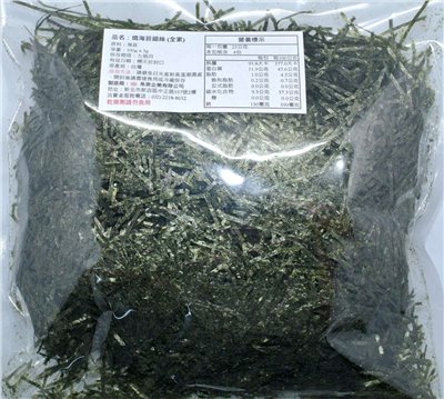 燒海苔細絲(全素) 100g