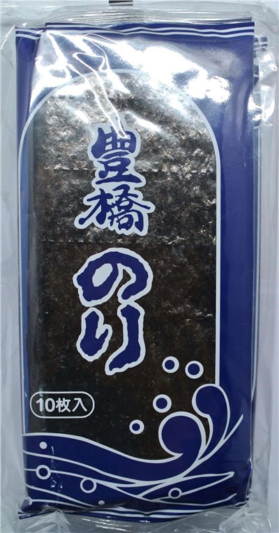 豐橋海苔(全素) 5*10枚入