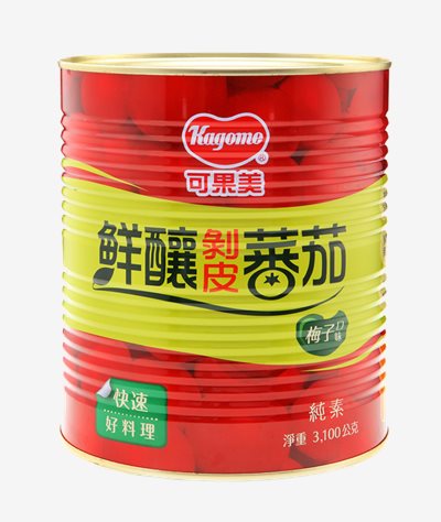 可果美鮮釀剝皮蕃茄(梅子口味) 3.1kg
