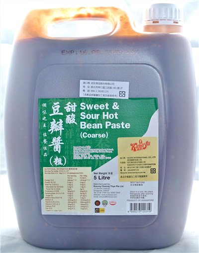 甜酸豆瓣醬(粗) 5L
