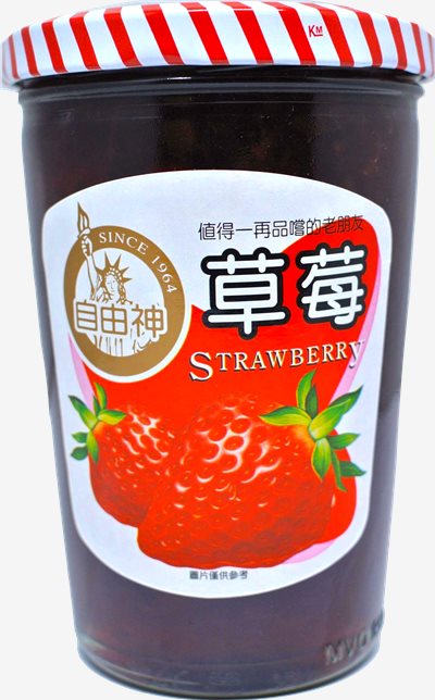 自由神 草莓果醬 450g