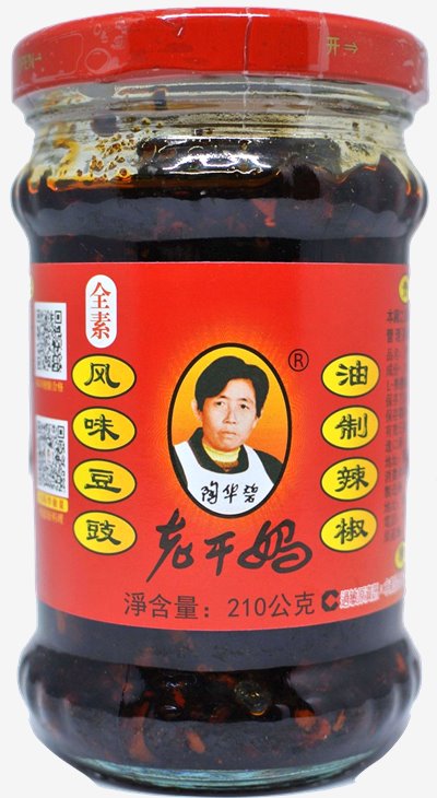 老干媽風味豆豉油制辣椒 210g