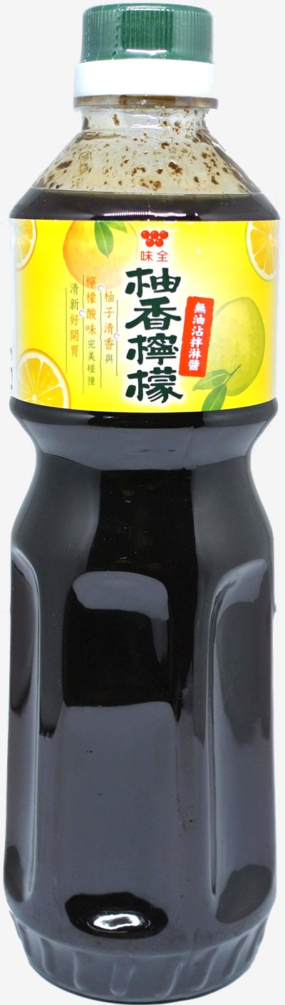 無油沾拌淋醬-柚香檸檬 600ml