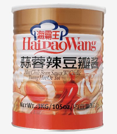 海霸王蒜蓉辣豆瓣醬 3kg