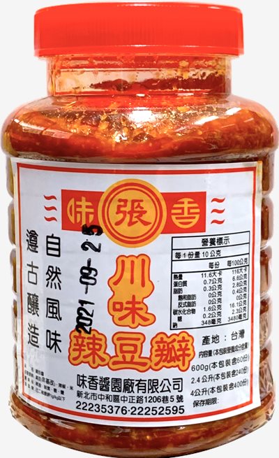 味香川味辣豆瓣醬 600g