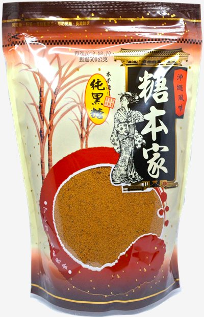 糖本家 沖繩純黑糖粉 600g
