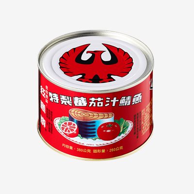 紅應牌 特製番茄汁鯖魚 380g