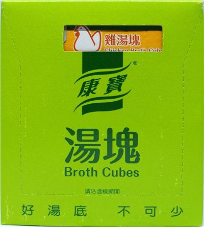 康寶雞湯塊 12入(每入6塊)／盒