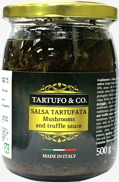 SALSA夏季松露蘑菇醬2% 500g 