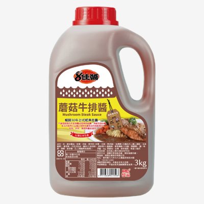 憶霖 蘑菇牛排醬 3kg 
