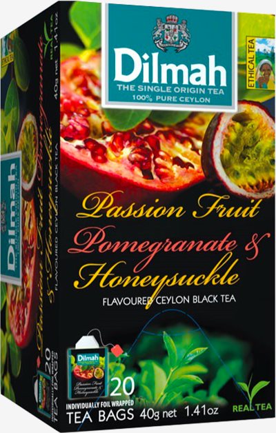 Dilmah 帝瑪百香果蜂蜜茶 2g*20入