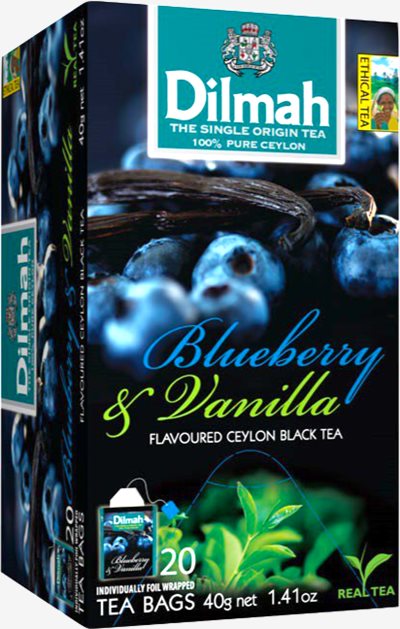 Dilmah 帝瑪藍莓香草茶 2g*20入