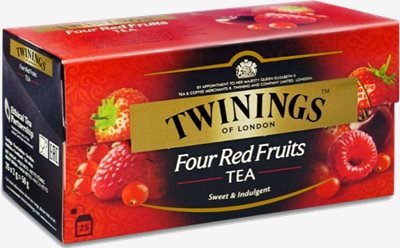 TWININGS唐寧 四紅果茶 2g*25入