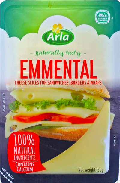 ARLA艾曼塔切片乳酪 150g