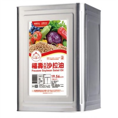 福壽大豆沙拉油19.56L