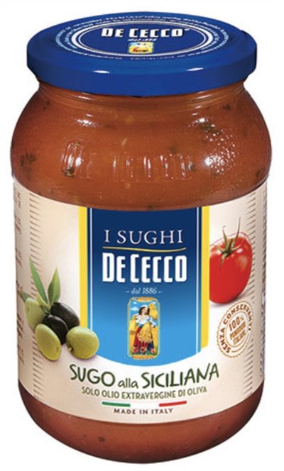 西西里義大利麵醬 PASTA SAUCE SICLIANA 400g