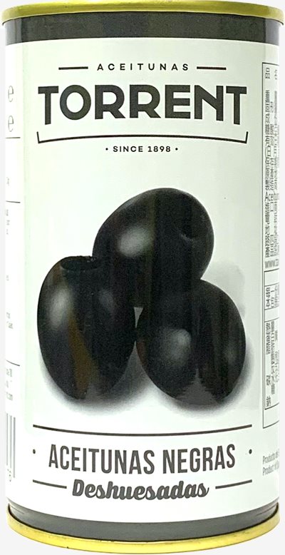 Torrent去籽黑橄欖Plitted Black Olives 350g 