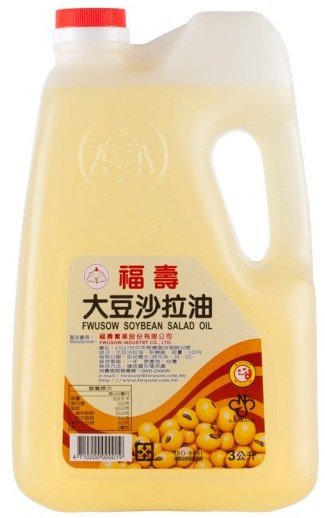 福壽 大豆沙拉油 3L