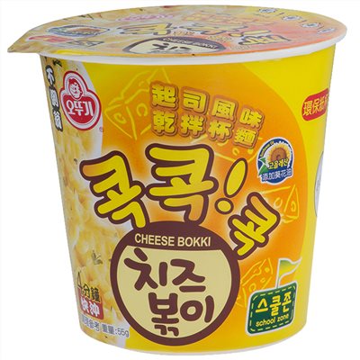 不倒翁  杯裝 起司風味乾拌麵 (55g x 15杯)
