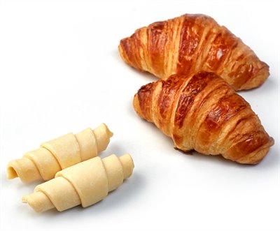 冷凍丹麥牛角麵糰20g/6kg；25g/6kg
