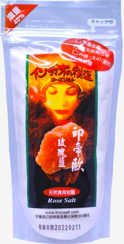 印帝歐細玫瑰鹽 280g