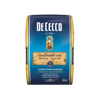 DE CECCON.91貓耳朵麵 500g