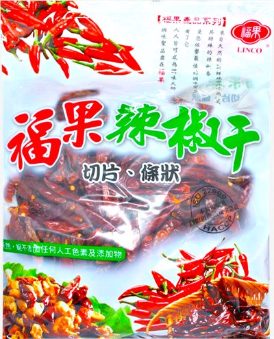 福果 辣椒乾(條狀) 600g 