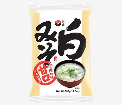 十全 甘口白味噌 500g