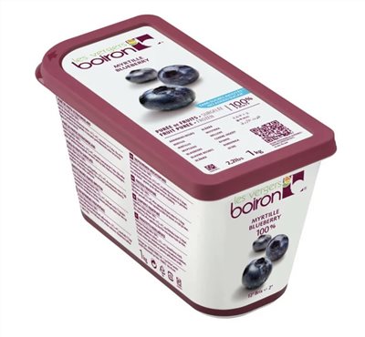BOIRON保虹 冷凍歐洲藍莓果泥 1kg