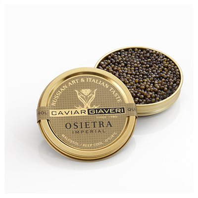CAVIAR GIAVERI 奧思迦魚子醬(金蓋) 15g/30g/50g/100g