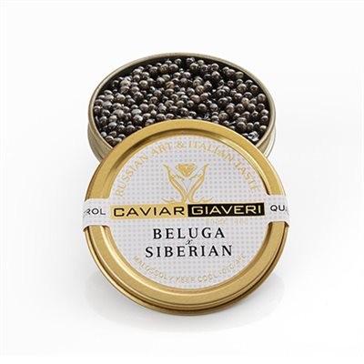 CAVIAR GIAVERI 貝魯迦魚子醬(白蓋) 15g/30g/50g/100g
