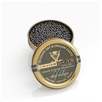 Caviar Giaveri白鱘魚子醬 (灰蓋) /Transmontanus 15g/30g/50g/100g