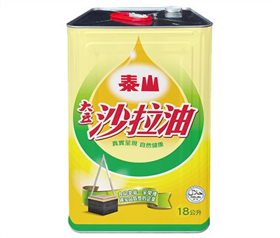 泰山大豆沙拉油 18L