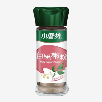 小磨坊 白胡椒粉 25g
