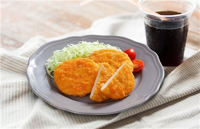 素花枝蝦餅（奶蛋素）
