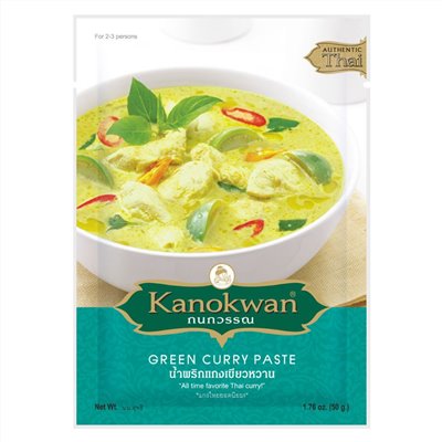【咖諾彎】泰式綠咖哩醬 50g