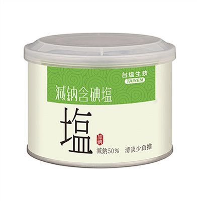 台鹽-健康減鈉含碘塩 300g