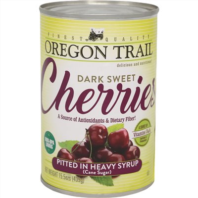 OREGON TRAIL無籽黑櫻桃 425g