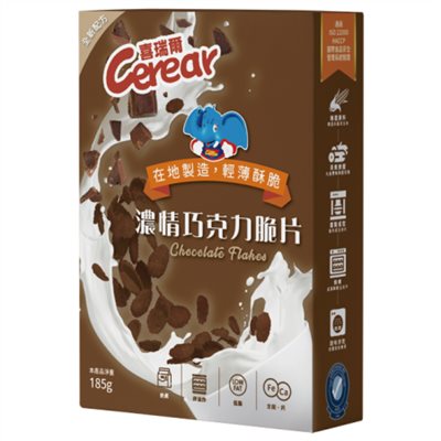 喜瑞爾濃情巧克力脆片 185g