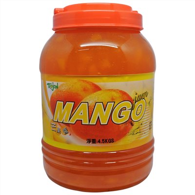 傳佳芒果醬4.5kg